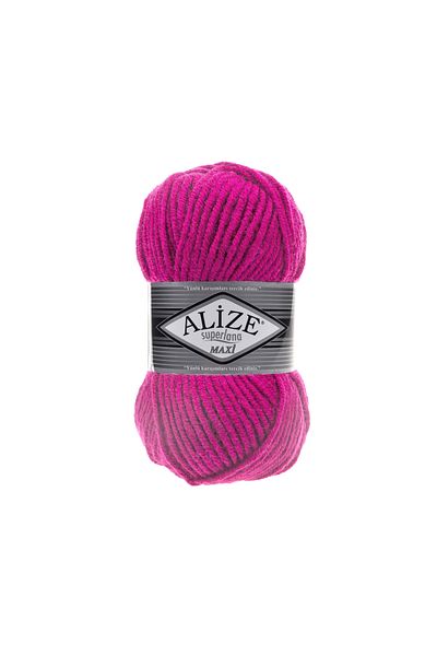 Alize SUPERLANA MAXI 25% Μαλλί - 75% Ακρυλικό / 100 gr - 100 m 149 ΦΟΥΣΙΑ ΓΙΑ ΠΛΕΚΤΟ ΜΠΕΡΕ ΠΟΥΛΟΥ