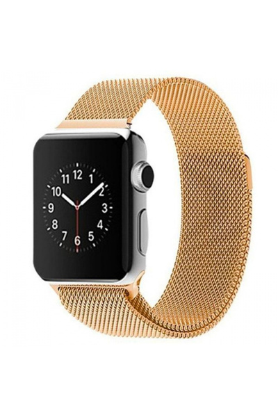Ally Apple Watch 7-8 41mm 6-5-4 40mm Kayış Kordon Metal Milano Loop 3-2-1 38mm