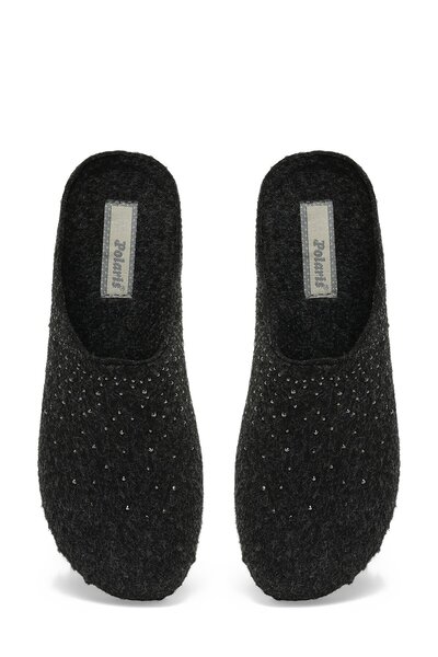 Polaris 603257.Z3PR Black Women's House Slippers