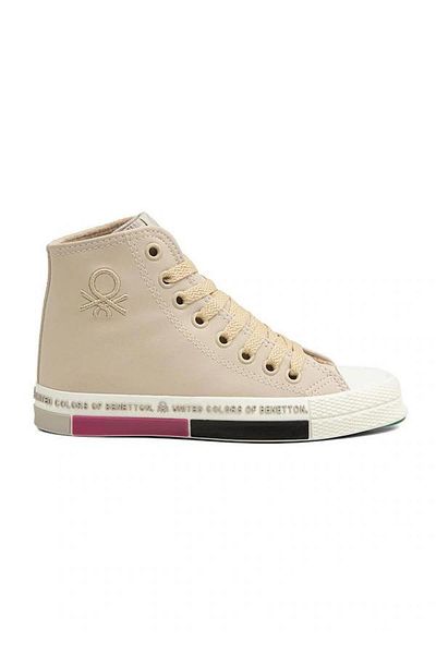 Benetton BN-30730 Pantofi sport de damă bej