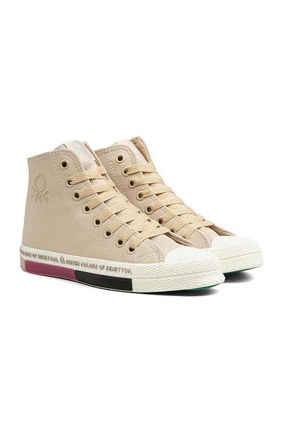 Benetton BN-30730 Pantofi sport de damă bej