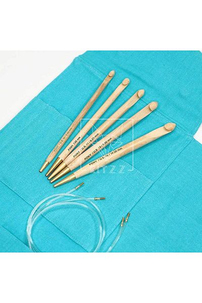 Pony Absolute Line Wooden Crochet Set 32806
