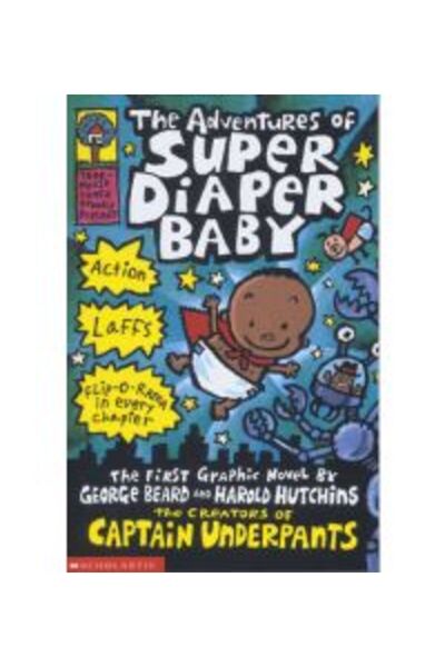 Scholastic Aventurile lui Super Diaper Baby