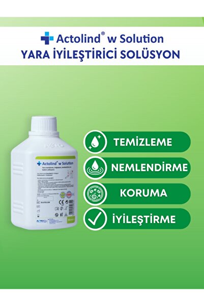 Actolind W Solutıon 350 ml - Yara Iyileştirme Solüsyonu
