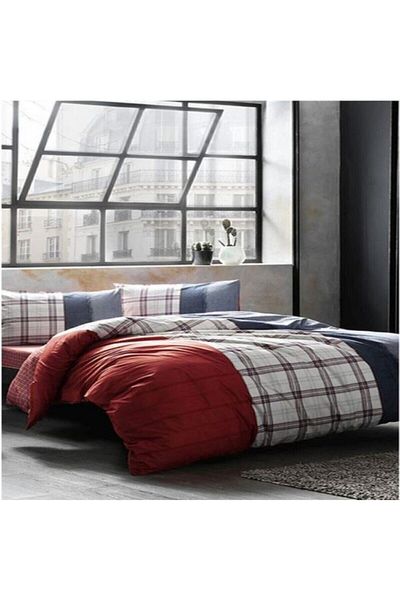 Taç Single Ranforce Duvet Cover Set Cloud Elastic 160 Cm X 220 Cm