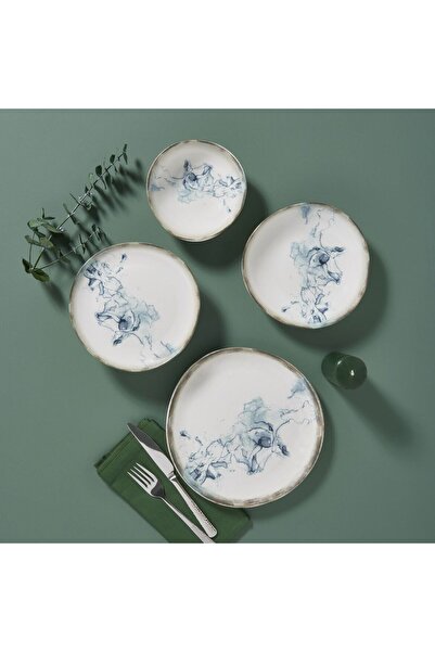 Güral Porselen GÜRAL PORSELEN RODEN 24 PARÇA 6 KİŞİLİK YEMEK TAKIMI - 3178