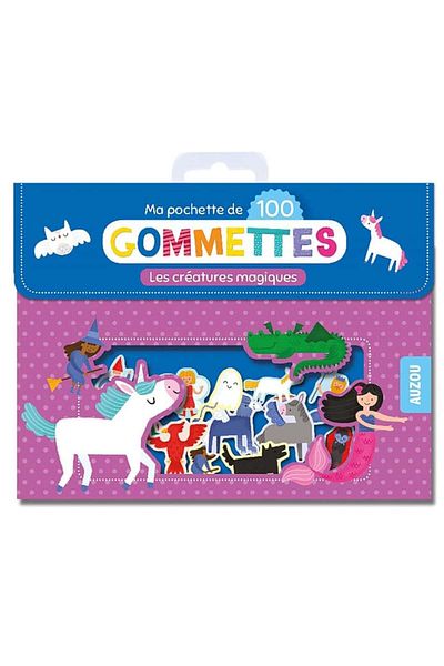 Auzou Ma pochette de 100 gommettes