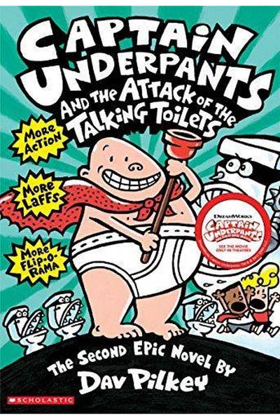 Scholastic Captain Underpants and the Attack of the Talking Toilets (Captain Underpants 2)
