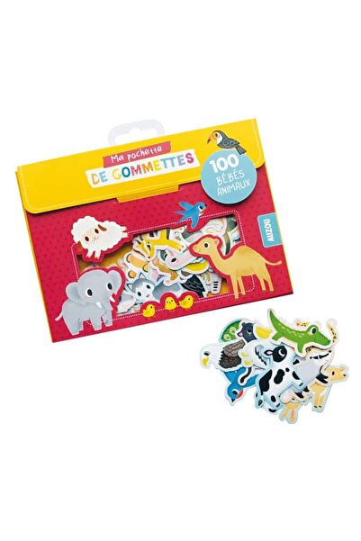 Auzou Moja kesa sa gumicama - 100 beba životinja