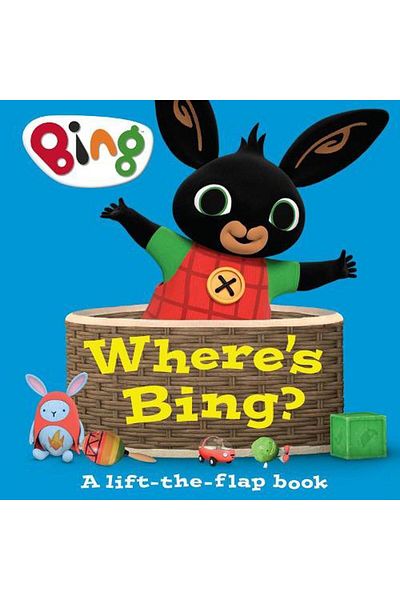 Harper Collins USA Where's The Bing?A Lift-the-Flap Book - Bing