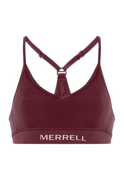 Merrell M23Base Fitness Bra كلاريت أحمر رياضي نسائي