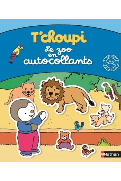 NATHAN Le zoo en autocollants