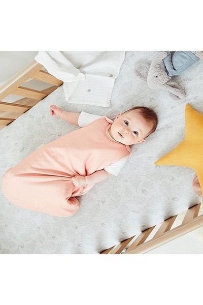Alpar Tekstil Fiberless Double Layer Cotton Combed Baby Bag Sleeping Bag 1.0 Tog / Rainbow