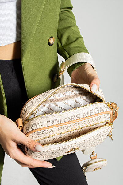 YOGII Breda Model Leather A Quality Shoulder Hand Crossbody Bag with Mini Wallet Multi-Pocket Functional VIP