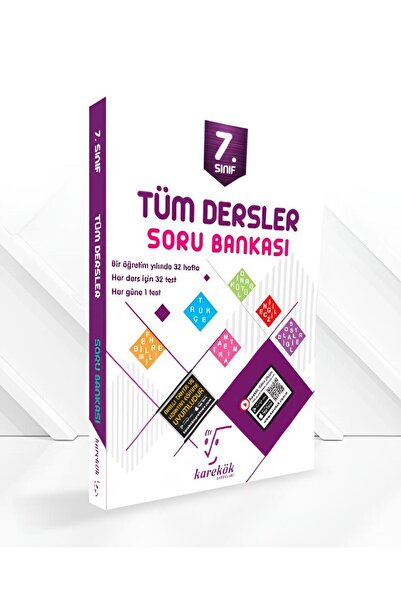 Karekök Yayınları Karekök Güncel 7. Sınıf Tüm Dersler Soru Bankası