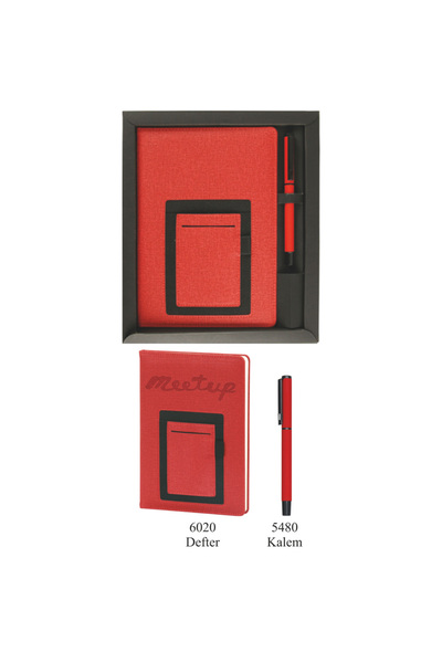 LADİJİTAL BASKI ÇÖZÜMLERİ Набір календаря та ручки в коробці