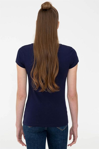 U.S. Polo Assn. Tricou damă bleumarin