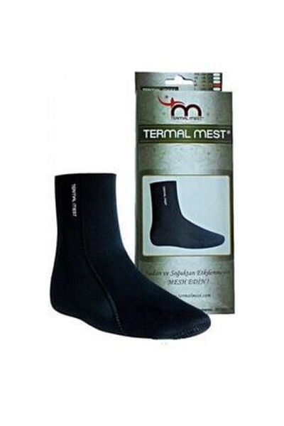 Free-Sub Black Unisex Thermal Mest Waterproof Thermal Socks Size 42-43