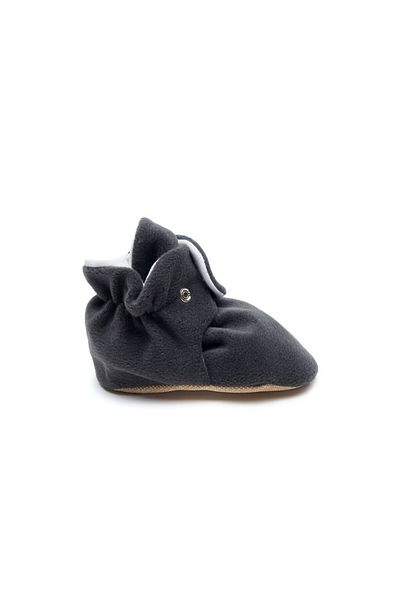 First Step Snap Anti-Slip Sole Booties Baby Anti-Slip Sole Snap Booties F-850-ANTHRACITE Gray