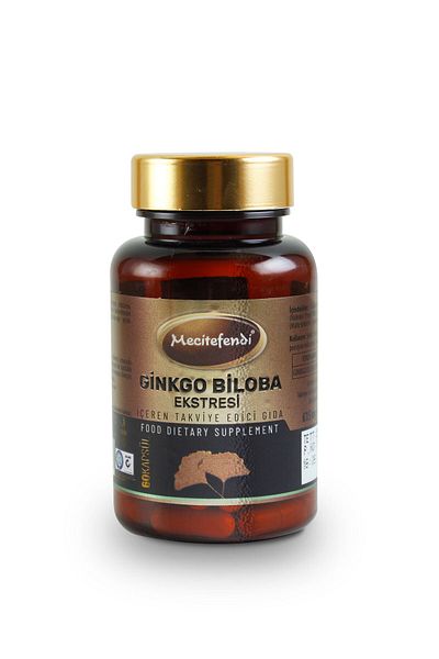 Mecitefendi Ginkgo Biloba Extract 30 Capsules 550 mg