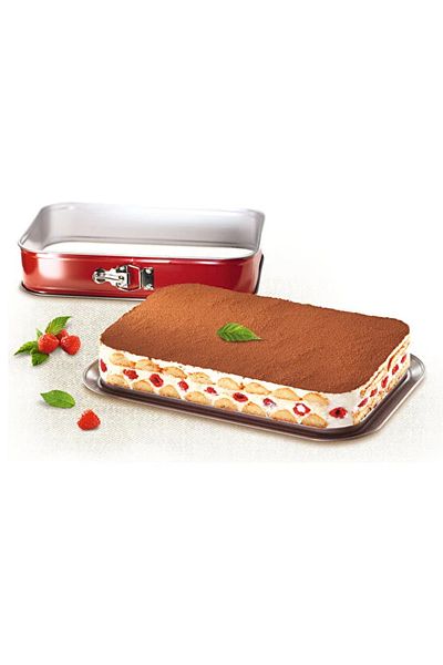 TEFAL DeliBake Rectangular Clamp Cake Mold 36 x 24 cm