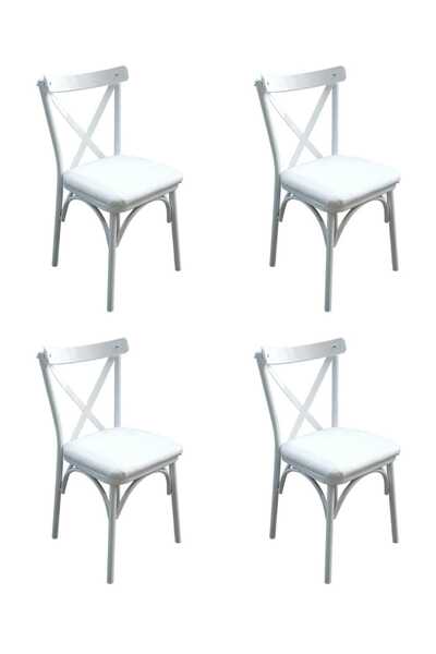 RUHAT METAL Tonet Sandalye Çapraz Sandalye Mutfak,cafe,balkon,restuarant Sandalyesi