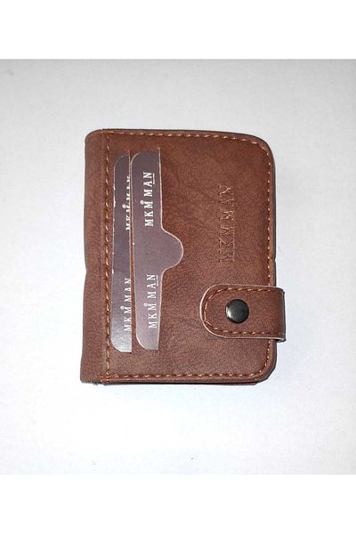 firdevsi hobi nubuck 10 transparent card holder wallet with vertical snap housing
