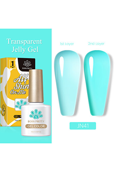 Born Pretty PRO JELLY NUDE GEL 10 ML YARI SAYDAM KALICI OJE