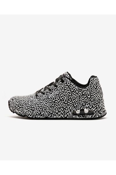 SKECHERS Jen Stark : Uno-Infinite Drip Women's Black Sneakers177960 Bkw