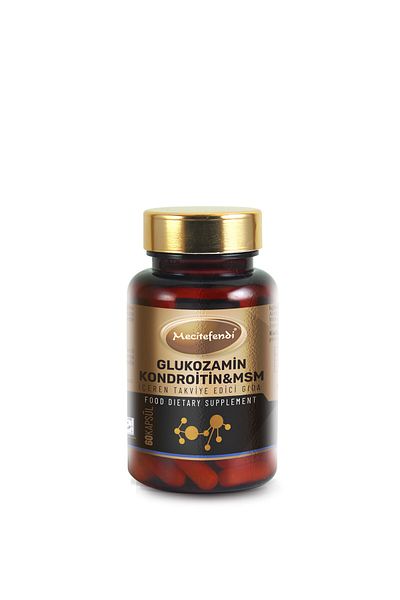 Mecitefendi Food Supplement Containing Glucosamine, Chondroitin&msm (60 Capsules 710mg)