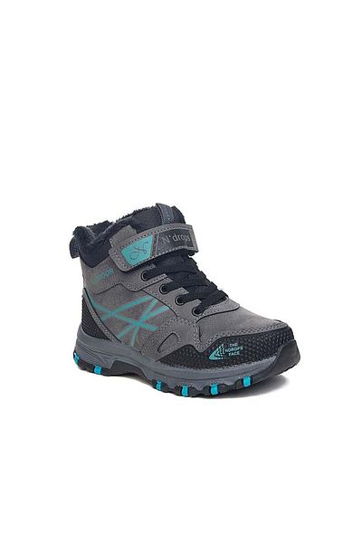 Ndrops Boots, Durable, Waterproof, Orthopedic, Velcro, Zippered, Smoked Children's Boat Shoes