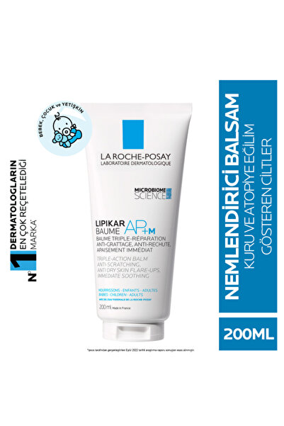 La Roche Posay - Yoğun Nemlendirici Balsam 200ml - Microbiome Science Lipikar Baume AP+M