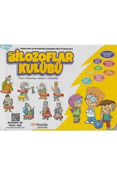 Onburda Yayınları Onburda 3. Sınıf Bilozoflar Kulübü 10 Lu Hikaye Seti