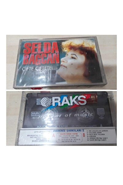 RAKS MÜZİK YAPIM SELDA BAĞCAN - ÇİFTE ÇİFTETELLİ KASET