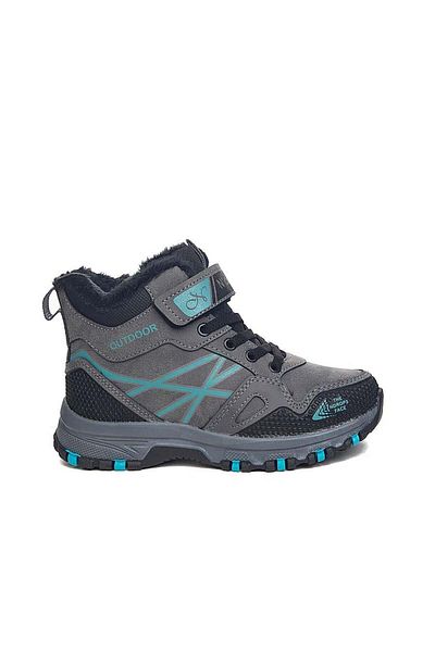 Ndrops Boots, Durable, Waterproof, Orthopedic, Velcro, Zippered, Smoked Children's Boat Shoes