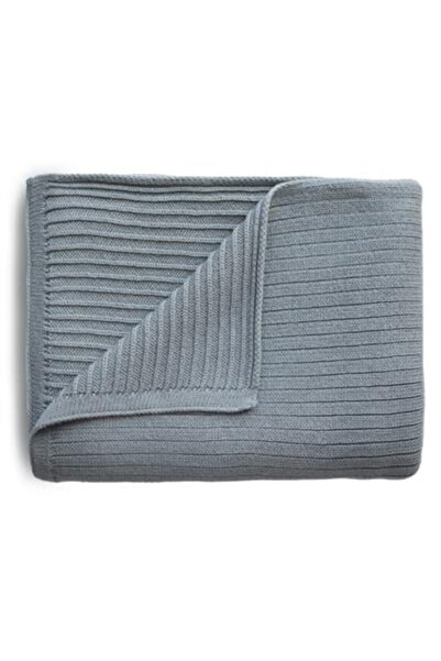 Mushie بطانية أطفال عضوية - ريبيد سموك