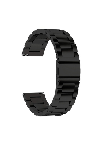 Microsonic Garmin Venu 3 Metal Stainless Steel Kordon Siyah