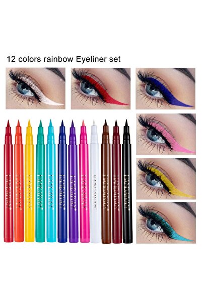 Mardinal 12 Renk Pen Eyeliner Seti