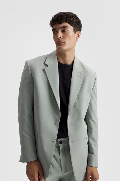 GIESTO RELAXED FIT BLAZER JACKET