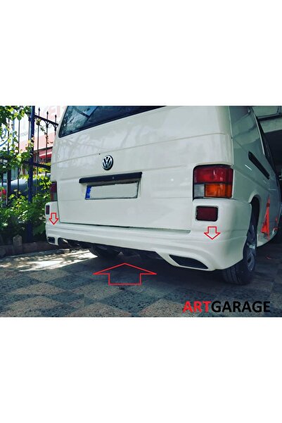 Bodykitartgarage TRANSPORTER T4 EGZOZ GÖRÜNÜMLÜ ARKA TAMPON EKİ-FİBERGLASS-BO...