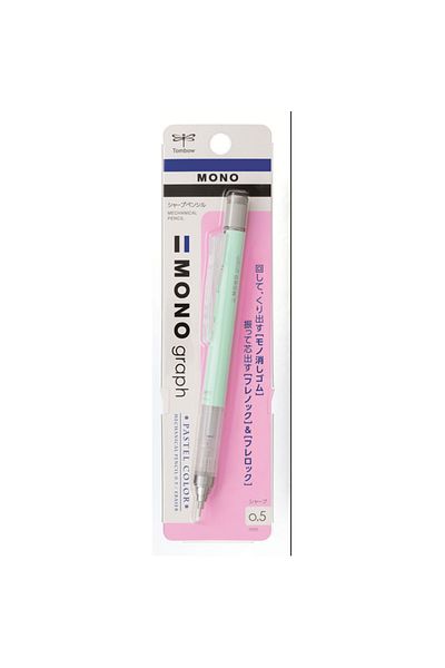 Tombow Mono Graph Pastel 0.5 MM N.Green with Blister