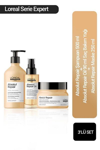 L'oreal Professionnel Loreal Expert Absolut Repair - Hair Care Set