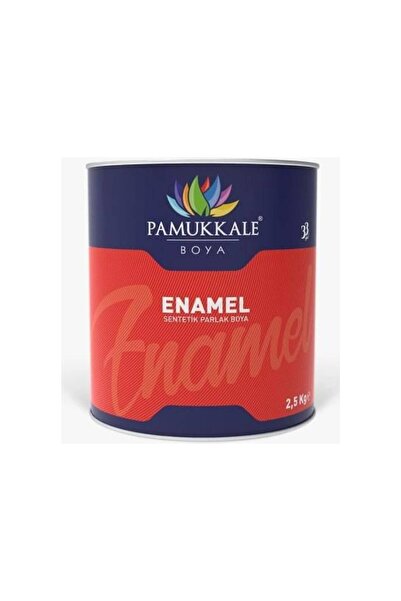 Pamukkale Enamel Sentetik Yağlı Boya 2,5 Kg Bayrak Kırmızı