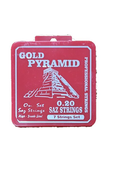 DESTAN MÜZİK Pyramid 0.20 Uzun Sap Bağlama(Saz) Teli+Tezene