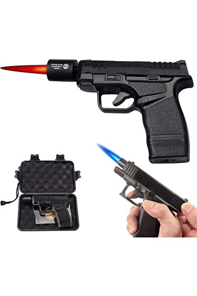 sihirlihediyem Susturuculu Silah Görünümde Çakmak