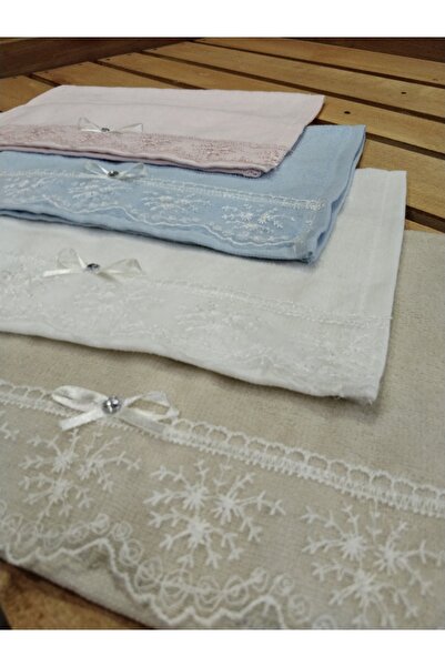 Manzak Ev Tekstili 12'Li %100 Pamuk Güpürlü Havlu Mevlid,sünnet,kına,düğün,ce...