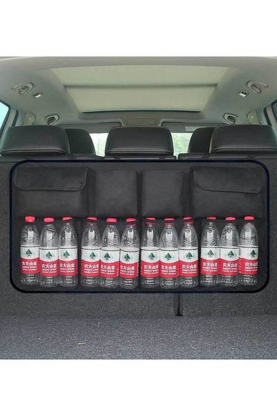 RevuBaby Organizer Organizer Bag for Car Trunk with 8 Pockets - Auto Seat Back Mesh