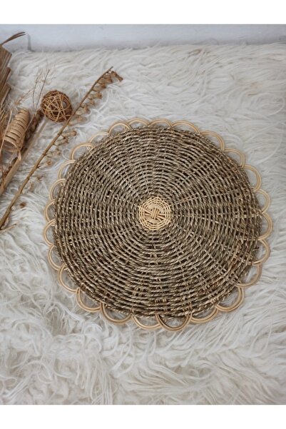 Genel Markalar Gudelidekor Hasır Bambu Rattan Supla Amerikan Servis Duvar Dek...