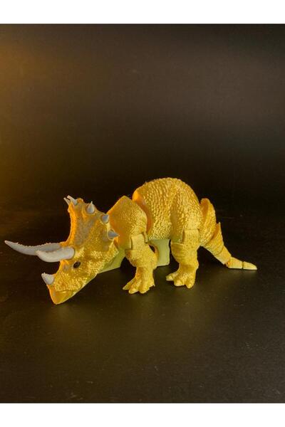 TuransoyCraft Jurassic Park Dinozor Oyuncak Triceratops Hareketli Oyuncak Jur...