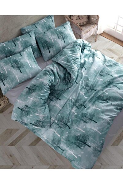 Sheri Home Tekstil Sada dvou potahů na přikrývku Cotton Gree Tree